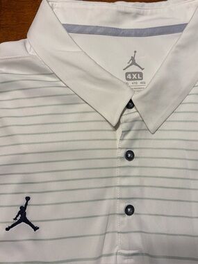 Jordan x Michigan Dri‑Fit Polo Shirt 4XL